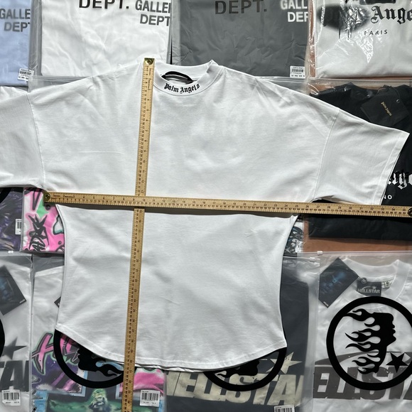 Palm Angels Classic Logo T-shirt ‘White’ - Picture 2 of 7